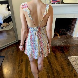 Reformation Issa Dress Field Flowers